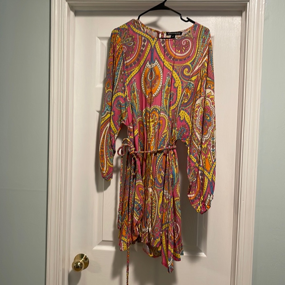 Boston proper colorful sundress size M